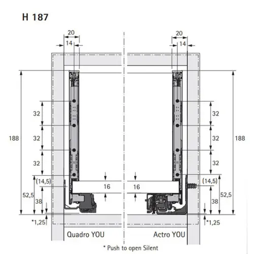 Комплекты ящиков Avantech You комплект ящика avantech you nl-270*187мм, silent system, белый