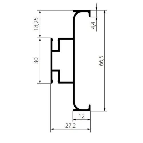Ручка-профиль Sola C-образная, 3000мм, золото Золото матовое ручка-профиль sola c-образная, 3000мм, золото