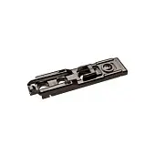 Комплектующие петель Hettich Sensys, Intermat планка монтажная d3, с эксцентриком, евровинты, черный обсидиан