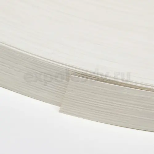 Кромка ПВХ / ABS кромка, ясень анкор белый 1019f 0,8, 19мм