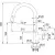 Смеситель кухонный Franke Lina с выдвижным шлангом, черный матовый Смесители Franke смеситель кухонный franke lina с выдвижным шлангом, черный матовый