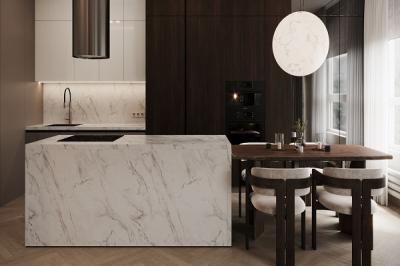 Молочно-серыйглянецR003GS/ST7,плитаEggerМДФPET2800х1220х18мм