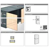 Комплект фурнитуры 5740/500, длина 500 мм, 8кг Поворотно-задвижной механизм Hettich комплект фурнитуры 5740/500, длина 500 мм, 8кг