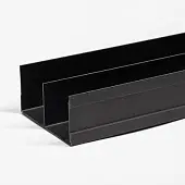 ВН2 Верхняя направляющая двойная 5400мм Черный NEW Направляющие/Упоры вн2 верхняя направляющая двойная 5400мм черный new